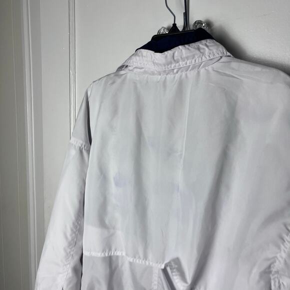 Vintage 90s Bermuda Sports White Windbreaker Jacket Size Unisex Small Nautical - Picture 12 of 12